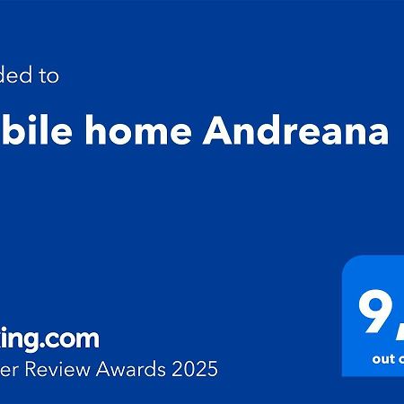 Mobile Home Andreana Йезера Екстериор снимка