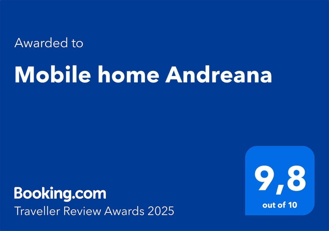 Mobile Home Andreana Йезера Екстериор снимка